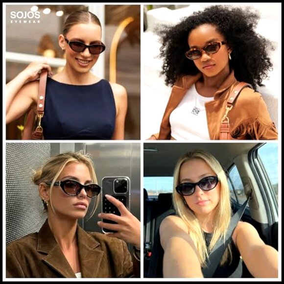 Polarized Sunglasses with UV400 TAC Lenses, Rectangular Frame main image 6